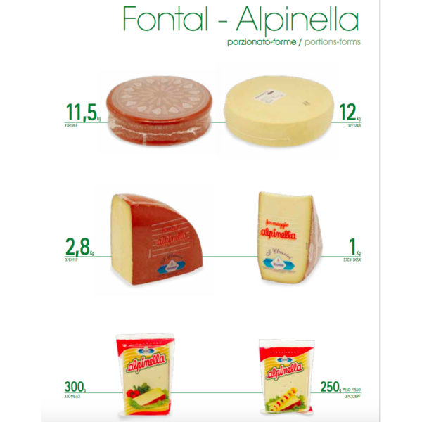Fontal Alpinella todos los formatos